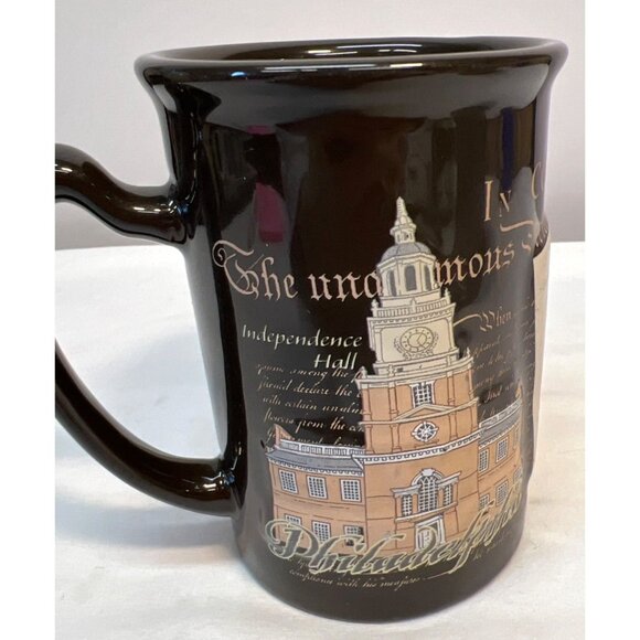 Philadelphia Independence Hall & Liberty Bell Souvenir Mug - Picture 3 of 5
